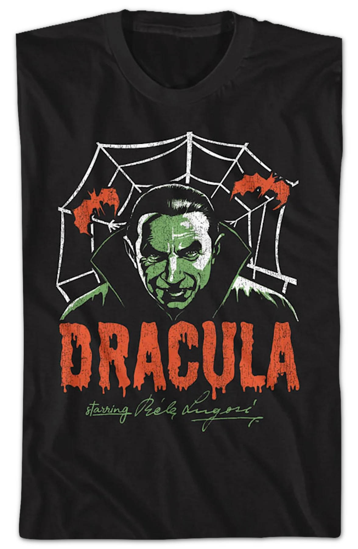 Dracula Starring Bela Lugosi T-Shirt - Image 2