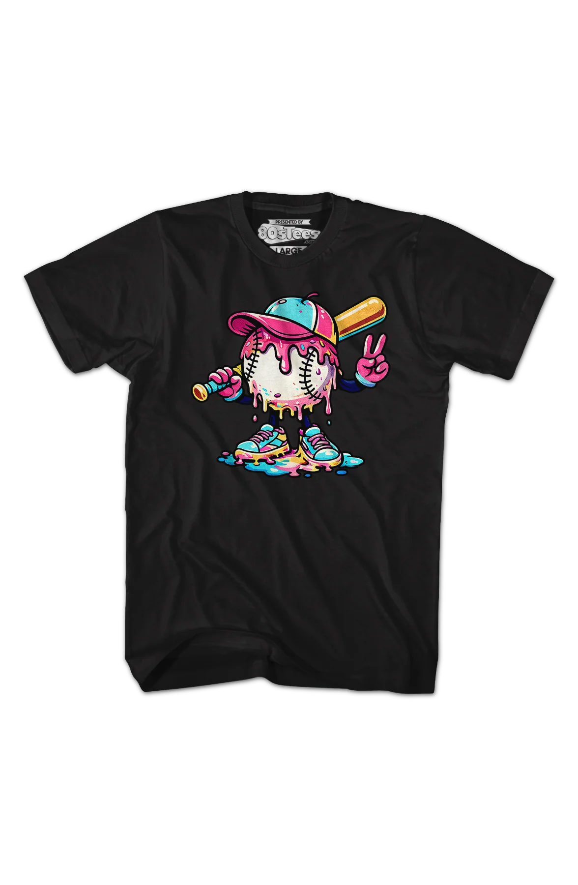 Dripping Baseball T-Shirt - Image 2