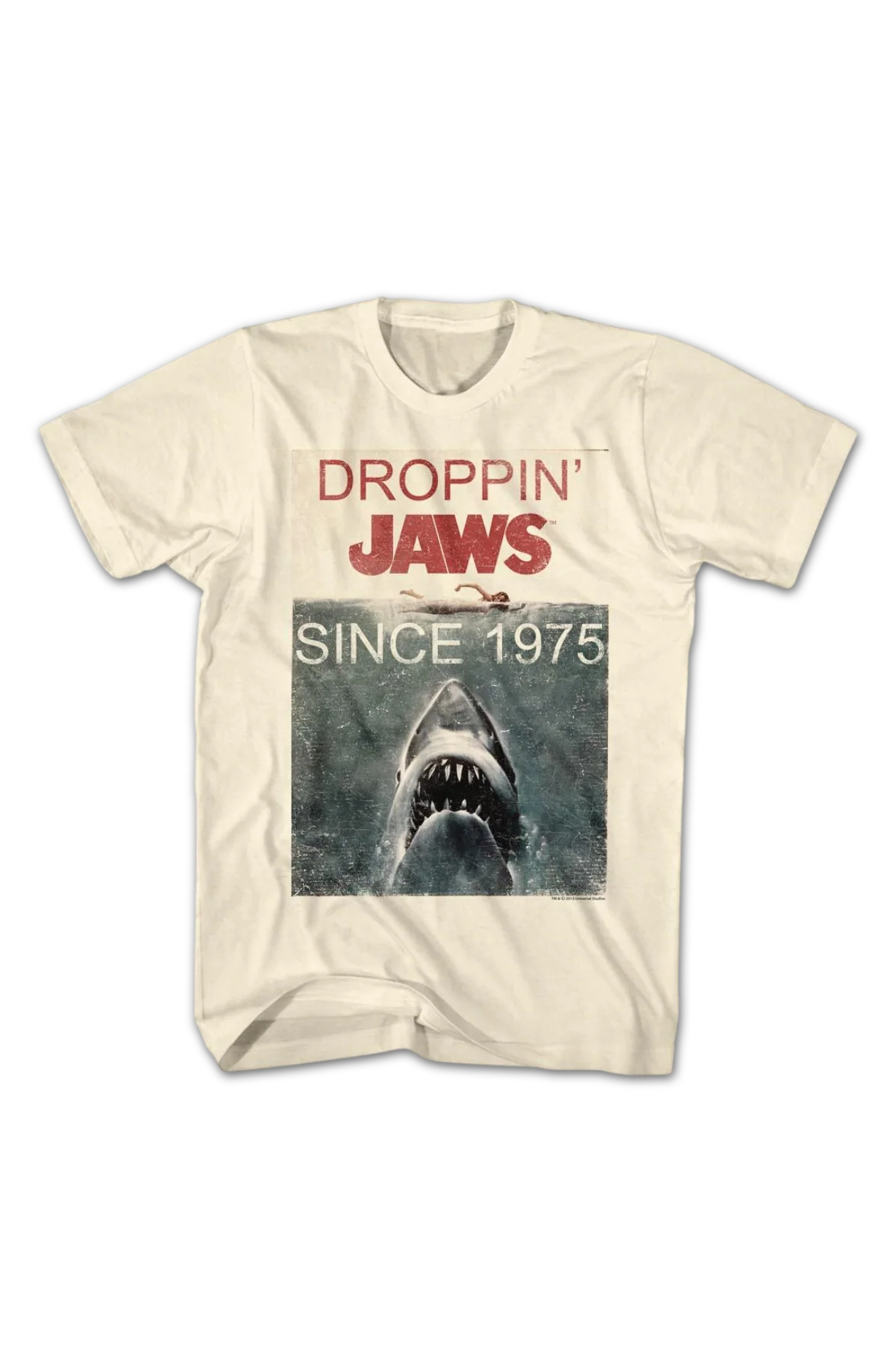 Droppin' Jaws Since 1975 Jaws T-Shirt - Image 2
