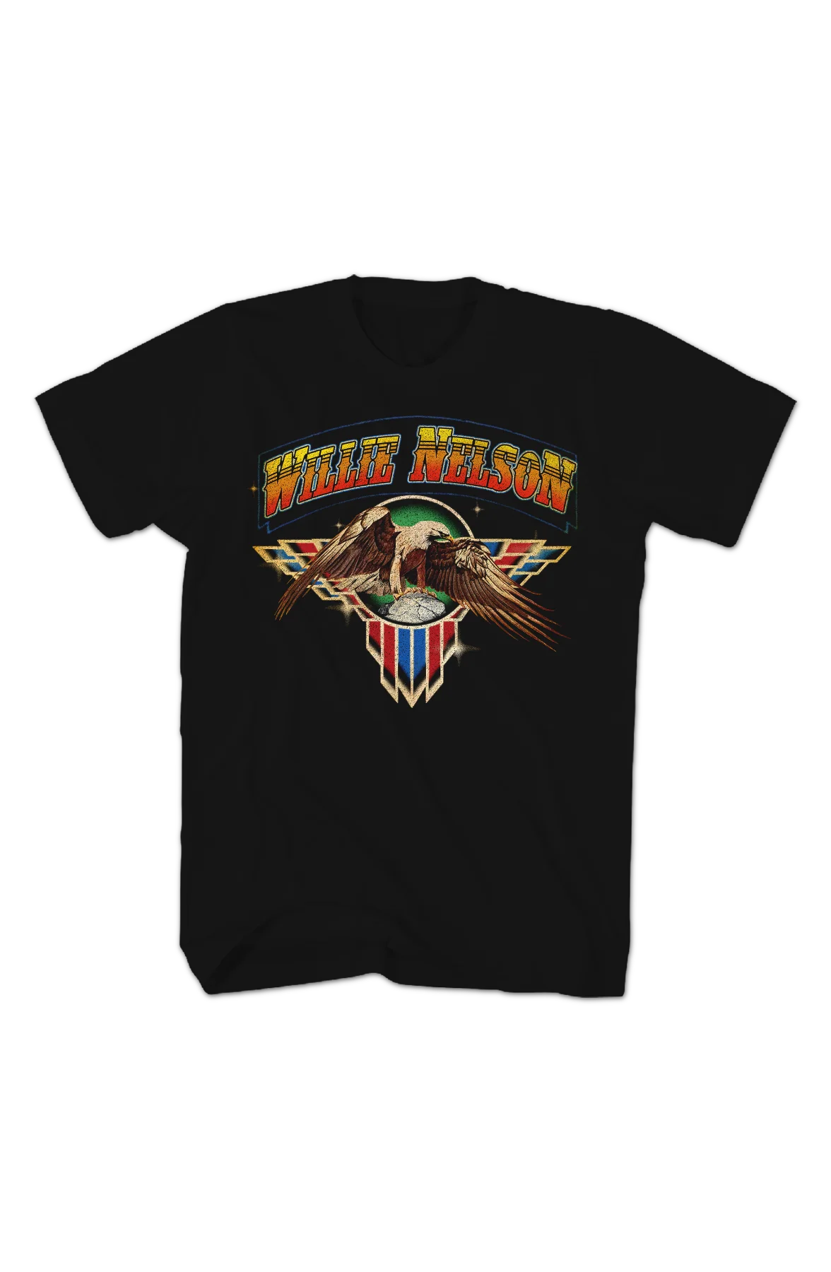 Eagle Emblem Willie Nelson T-Shirt - Image 2