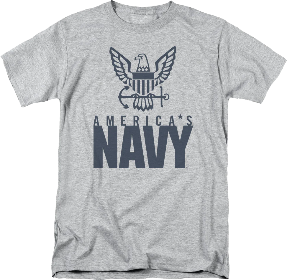 Eagle Logo Navy T-Shirt
