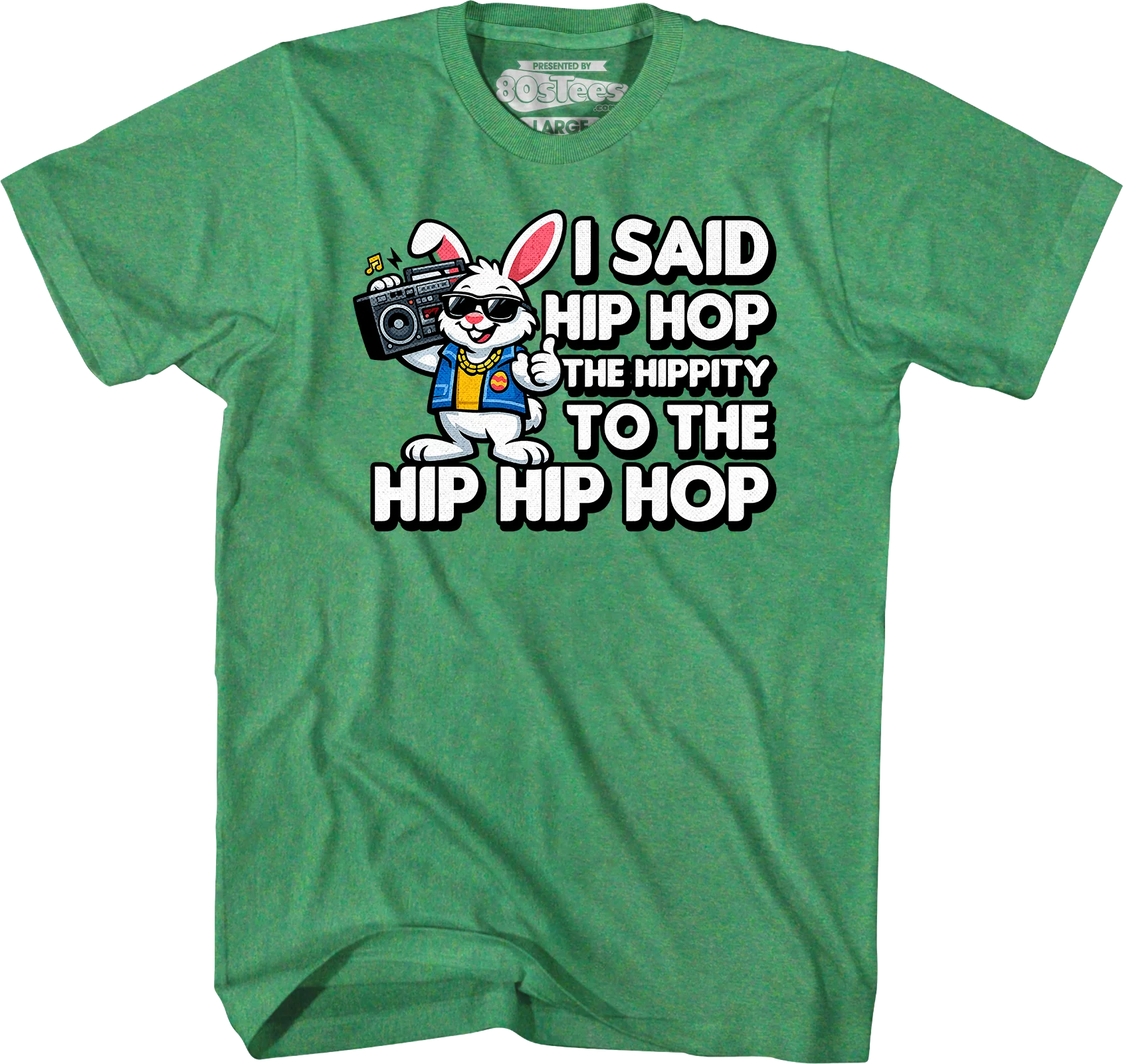 Easter Bunny Hip Hop T-Shirt - Image 3