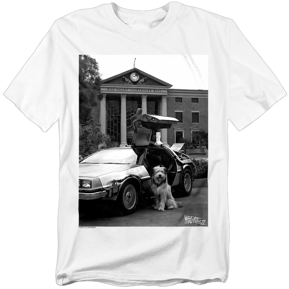 Einstein Back To The Future T-Shirt - Image 2