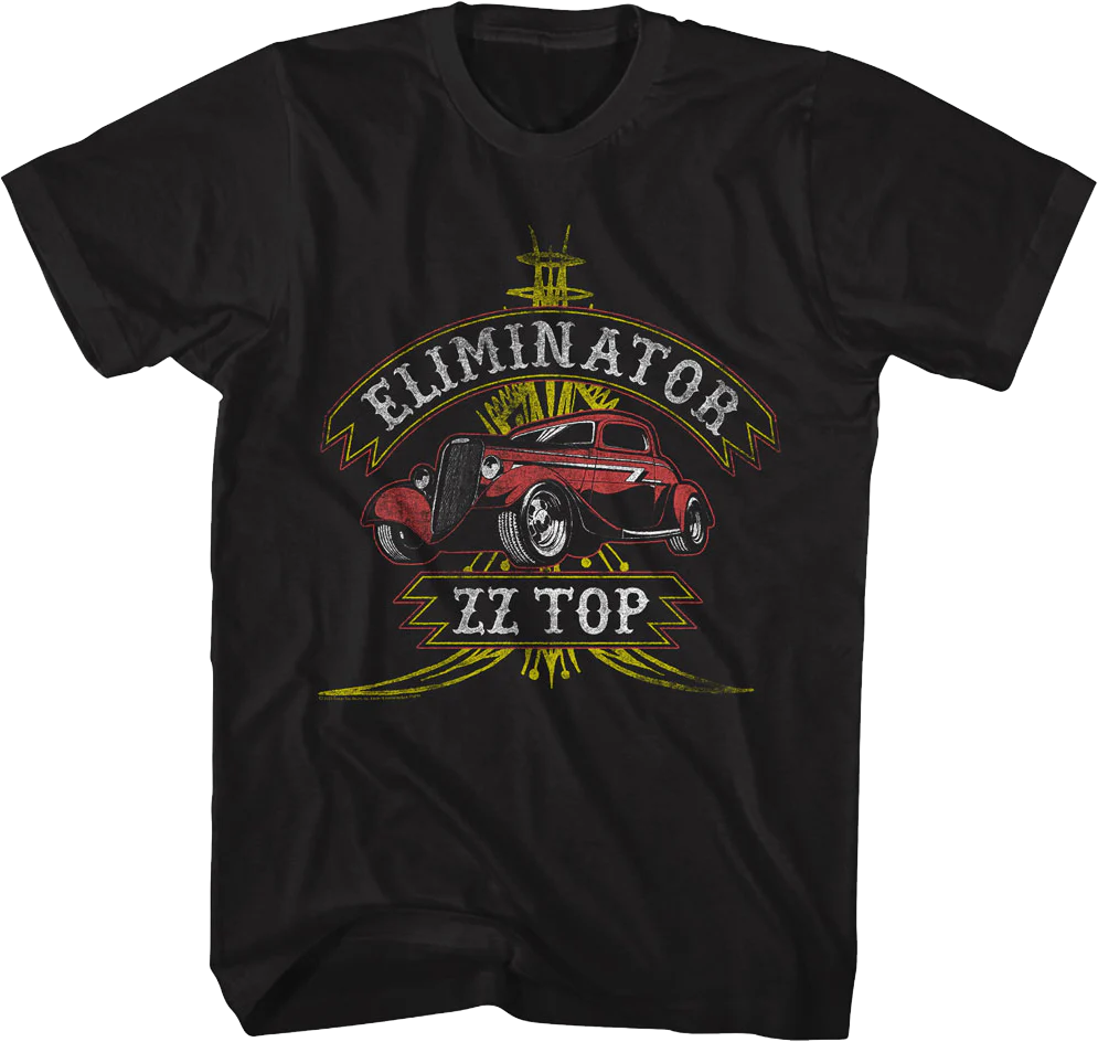 Eliminator Car ZZ Top T-Shirt