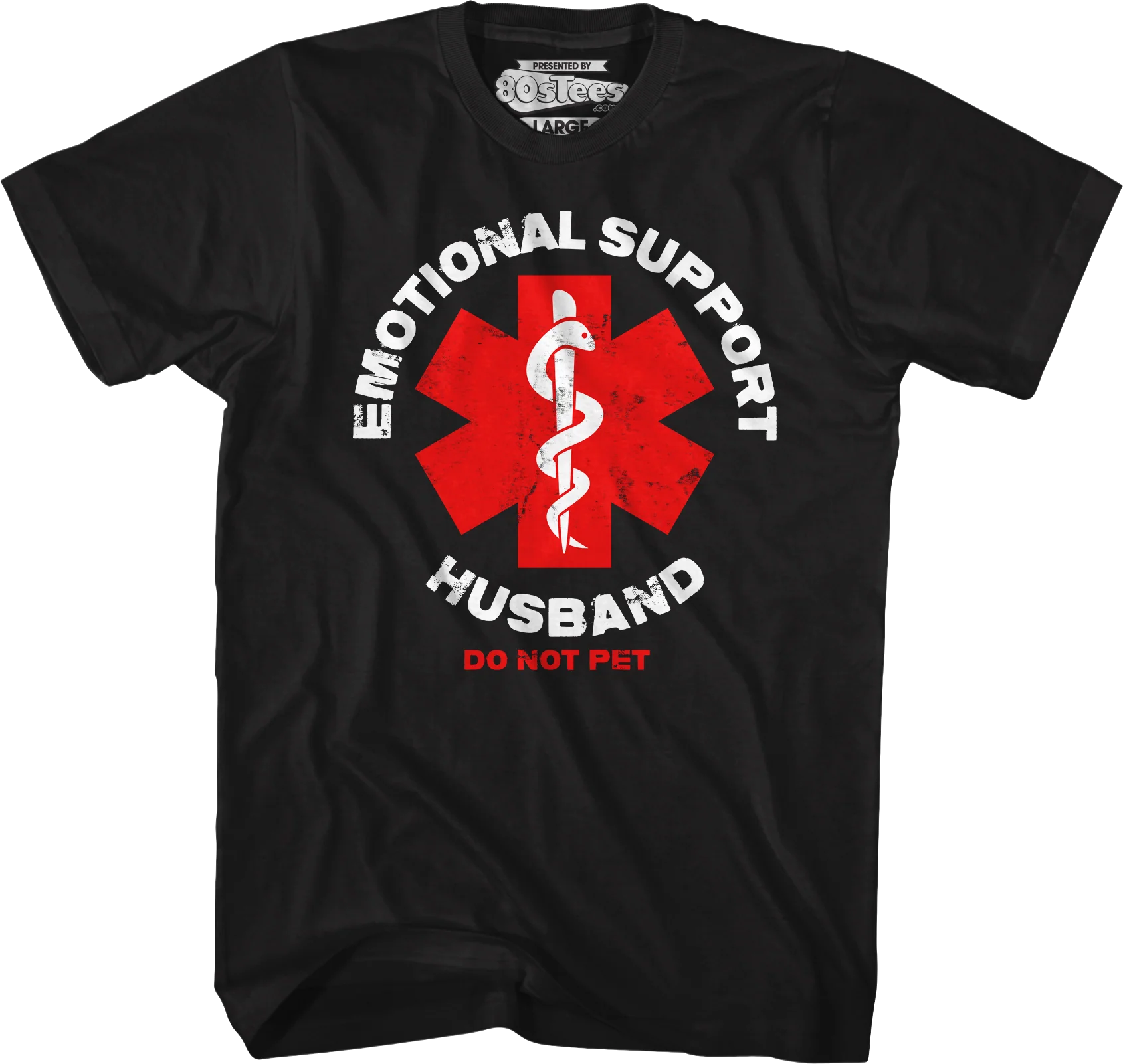 Emotional Support Husband T-Shirt
