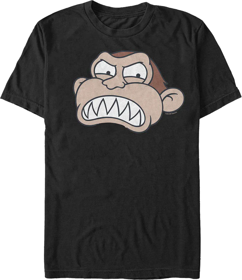 Evil Monkey Face Family Guy Shirt
