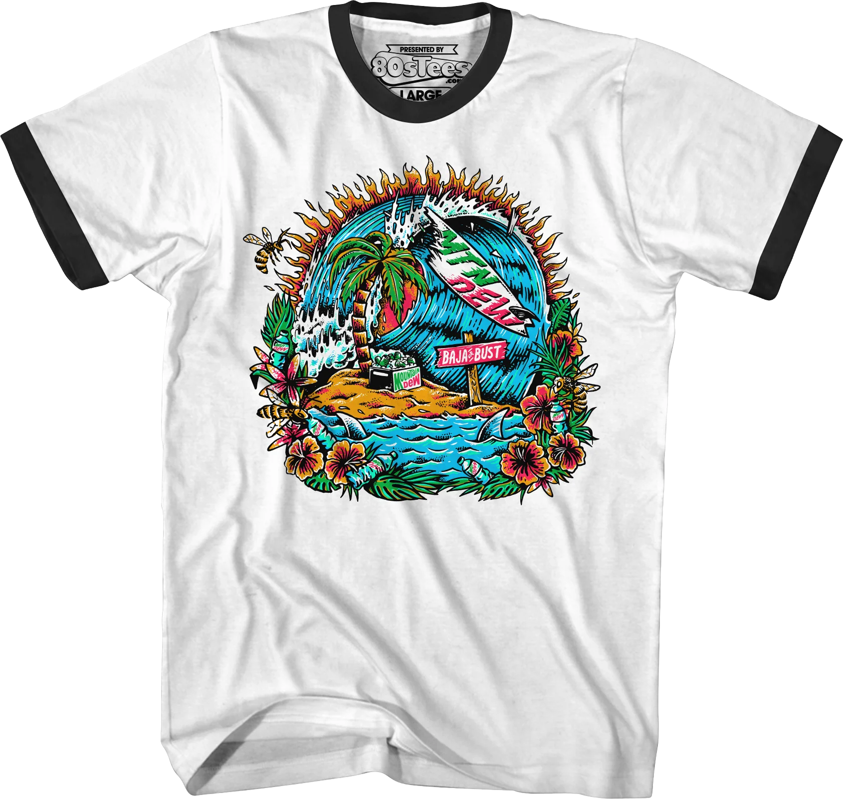 Exclusive Baja Or Bust Mountain Dew T-Shirt - Image 3