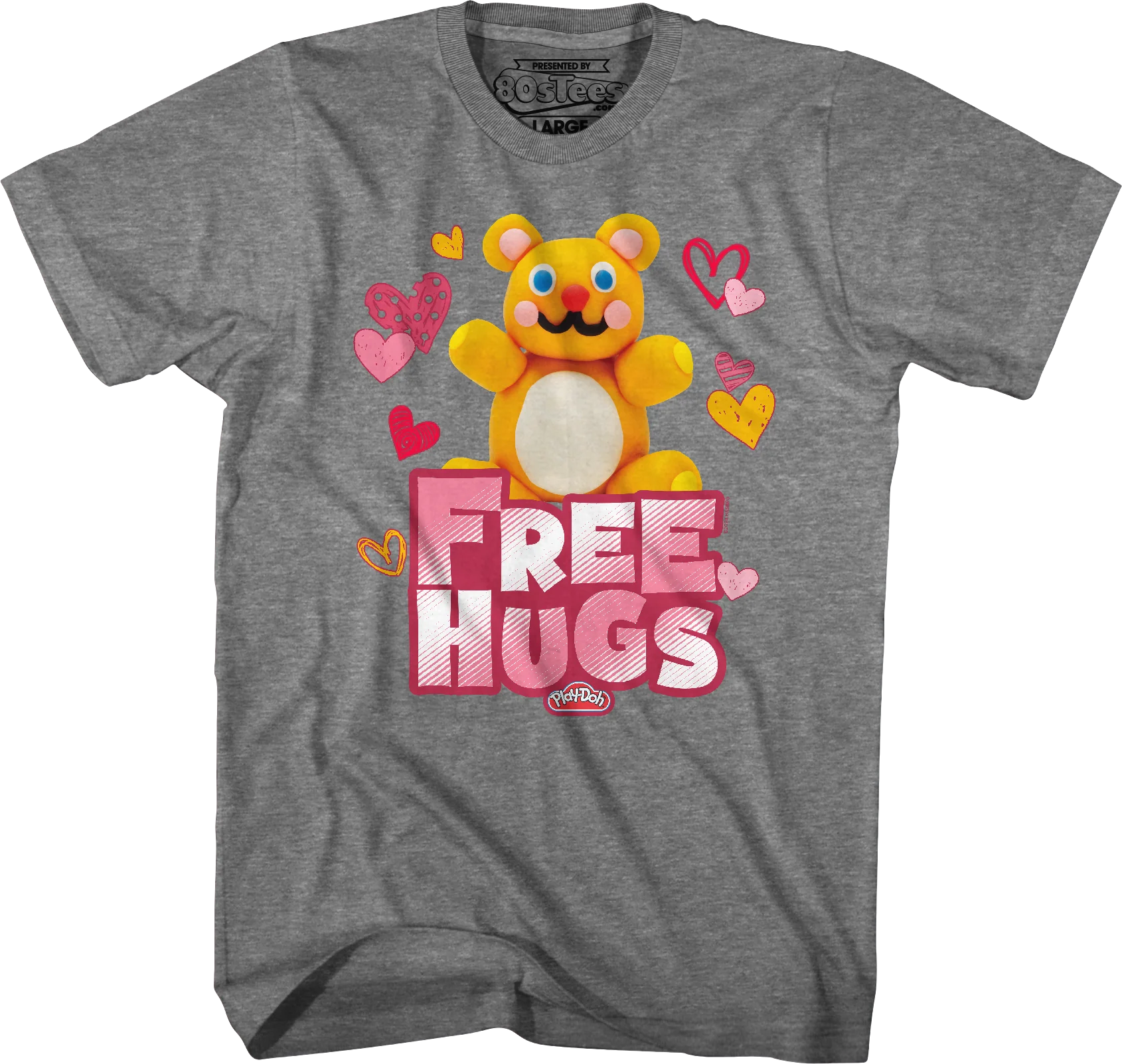 Exclusive Free Hugs Play-Doh T-Shirt - Image 24