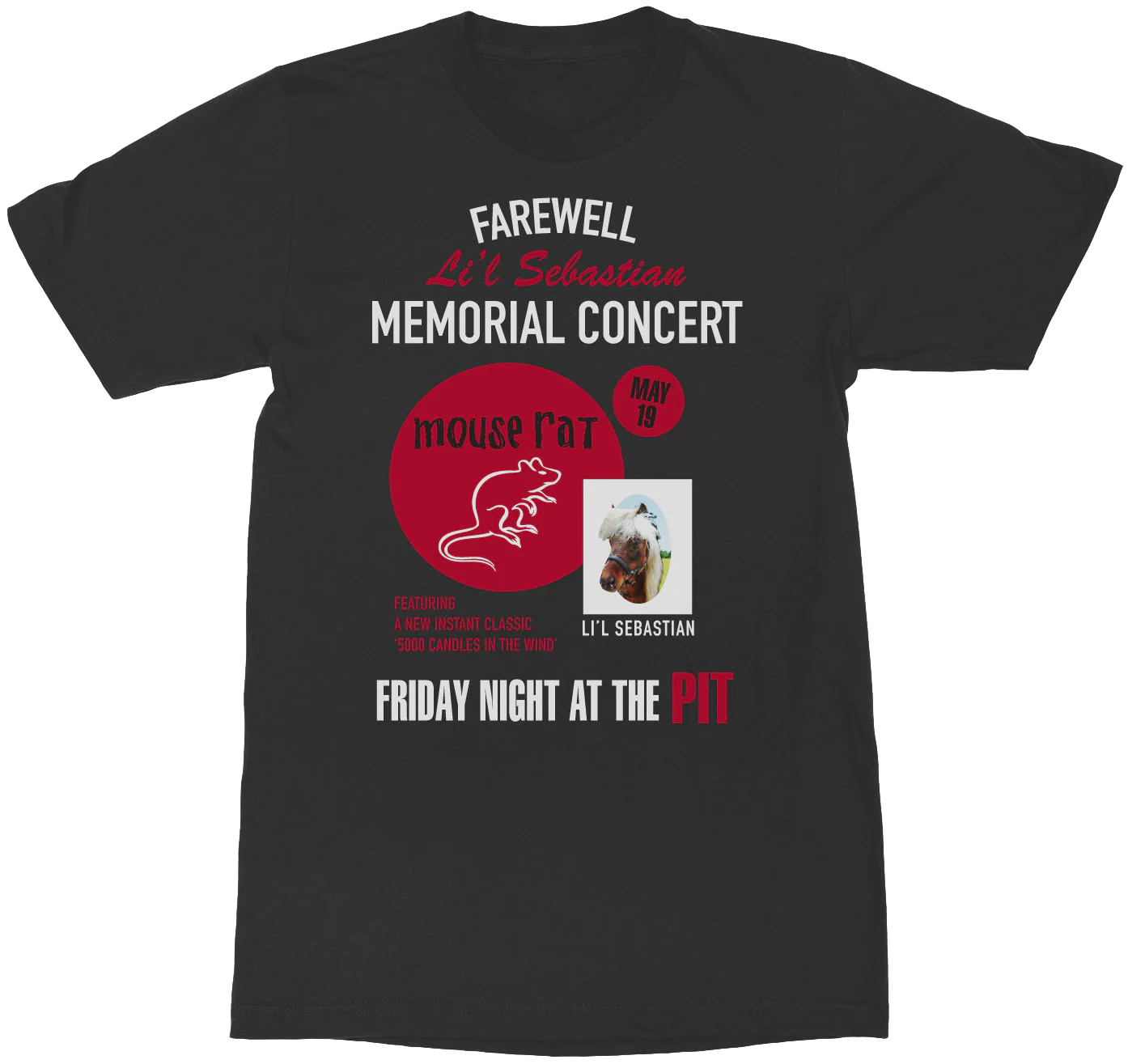 Farewell Li'l Sebastian Parks and Recreation T-Shirt