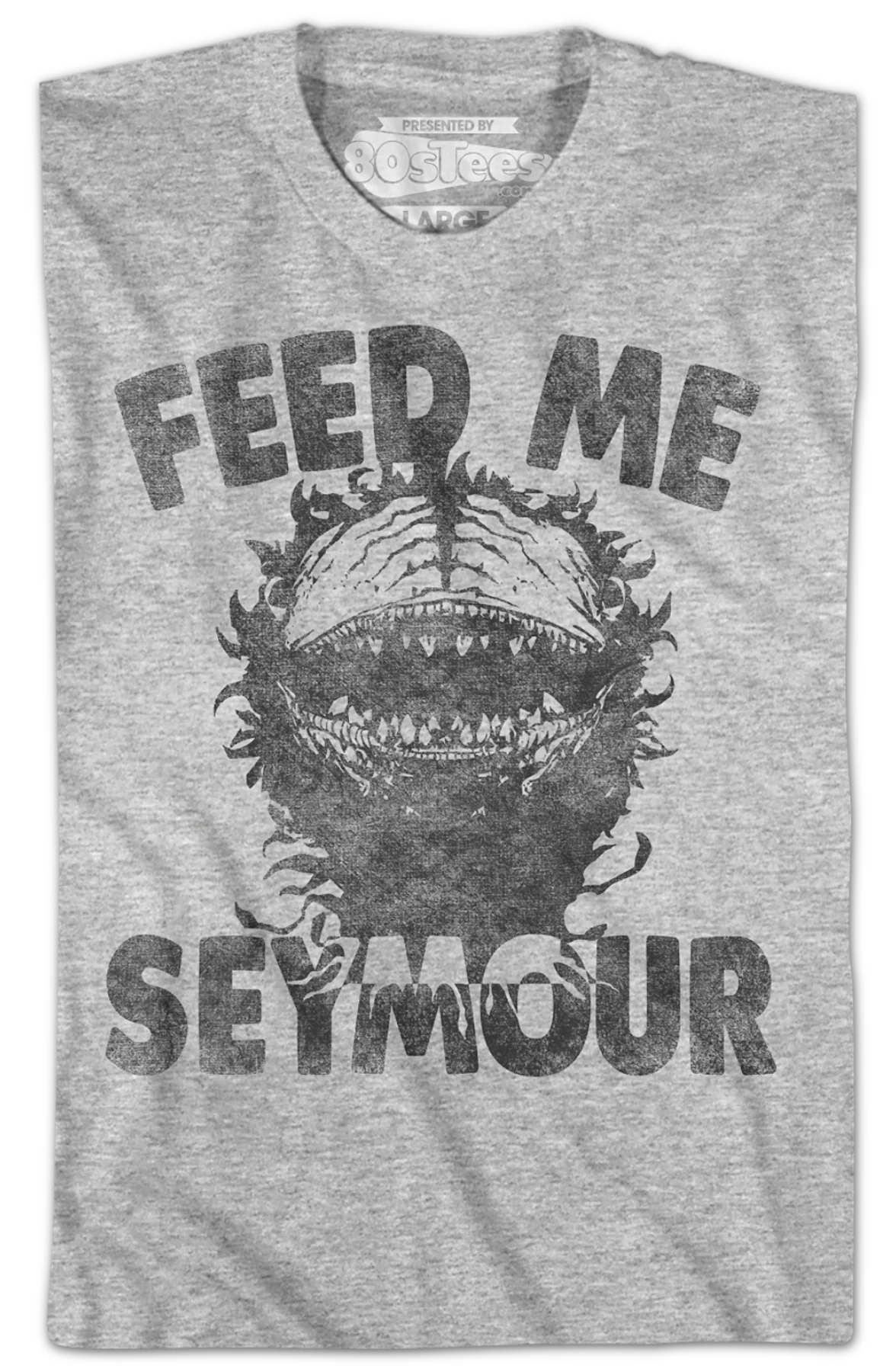 Feed Me Seymour Little Shop Of Horrors T-Shirt - Image 2