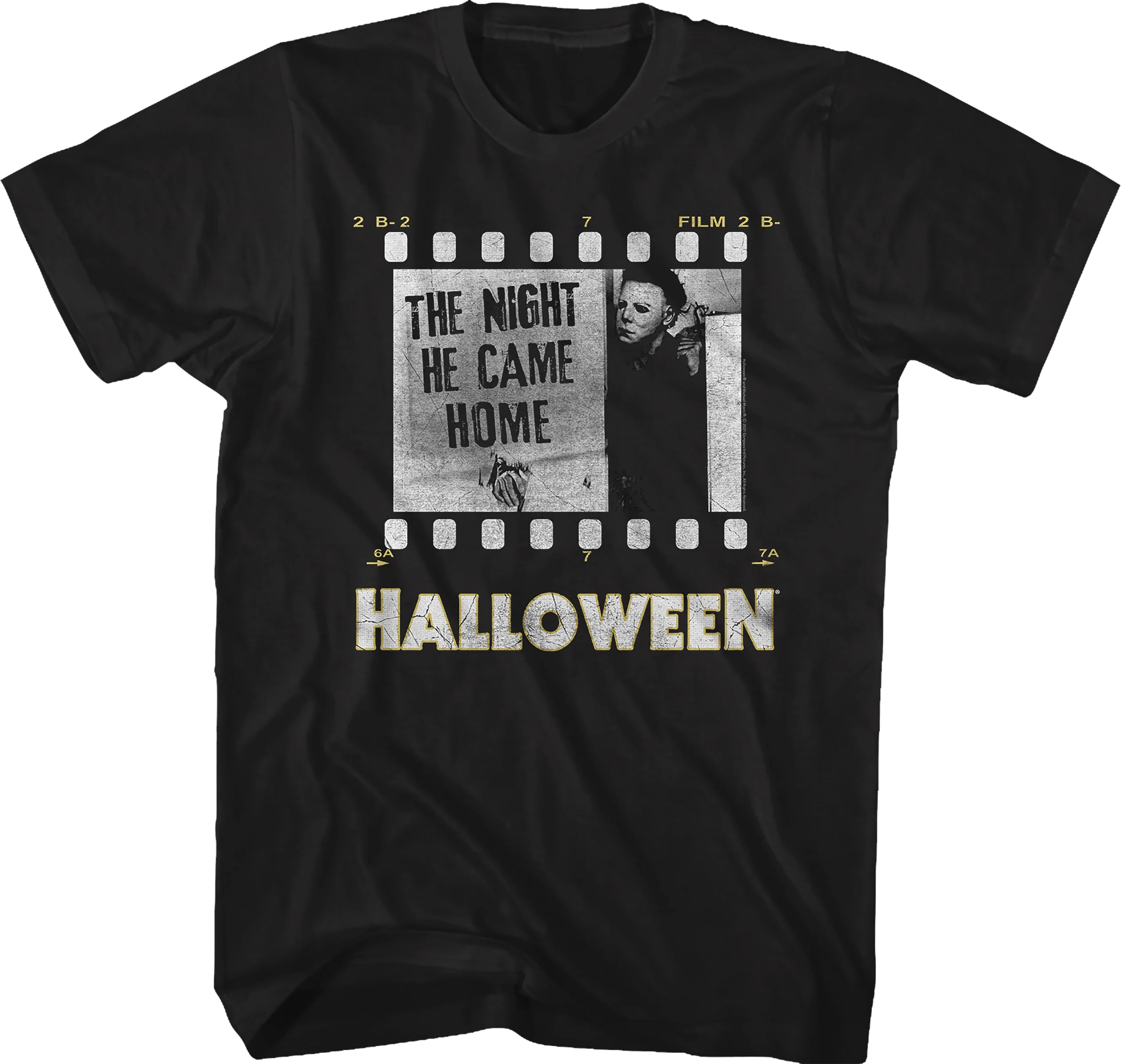 Film Strip Halloween T-Shirt