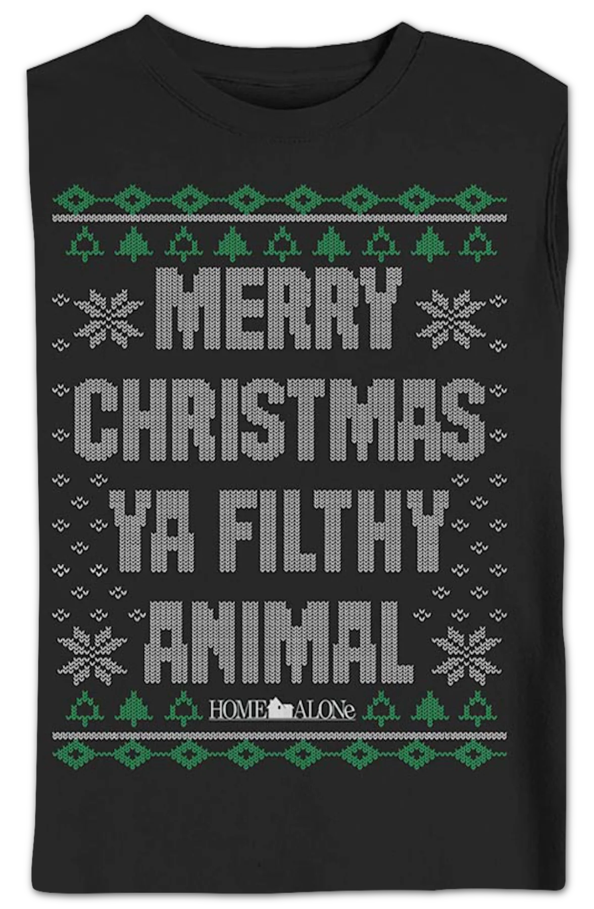 Filthy Animal Faux Ugly Sweater Home Alone Sweatshirt - Image 2