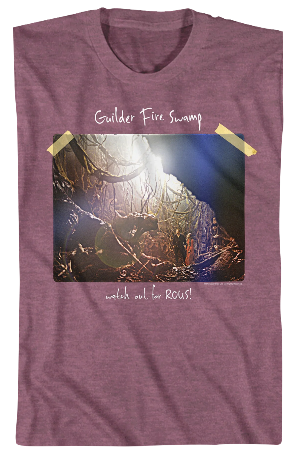 Fire Swamp Photograph Princess Bride T-Shirt - Image 2