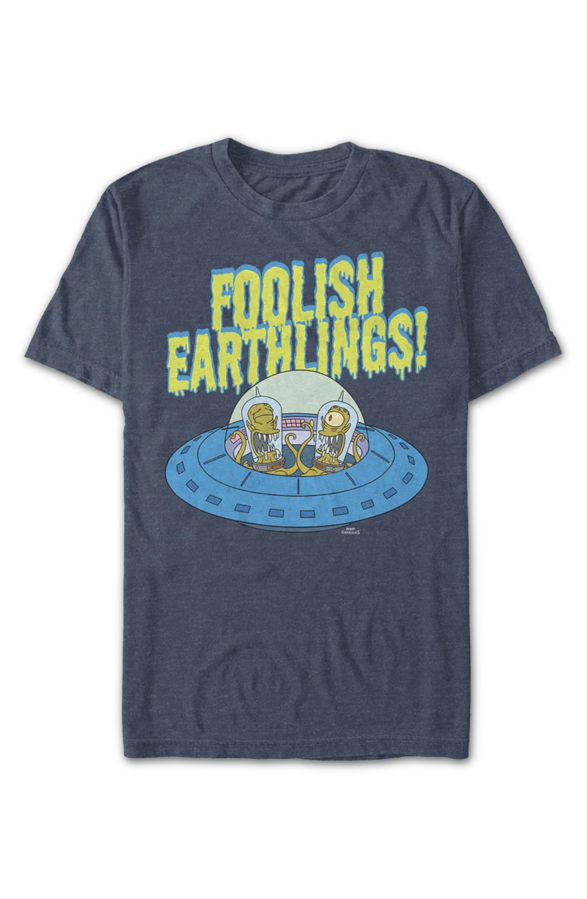 Foolish Earthlings Simpsons T-Shirt - Image 2