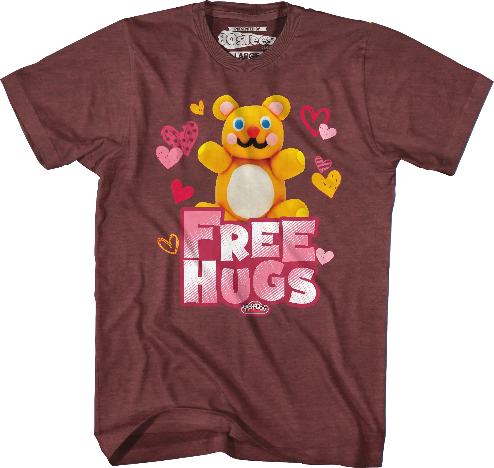 Free Hugs Play-Doh T-Shirt - Image 41