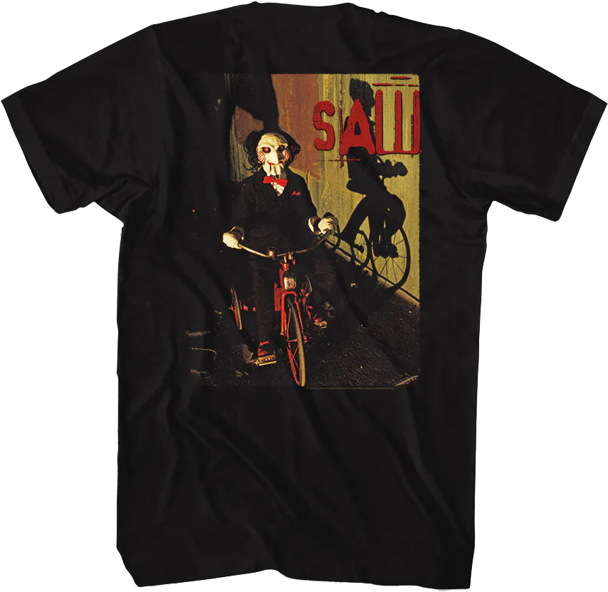 Front & Back Game Over Saw T-Shirt - Image 3