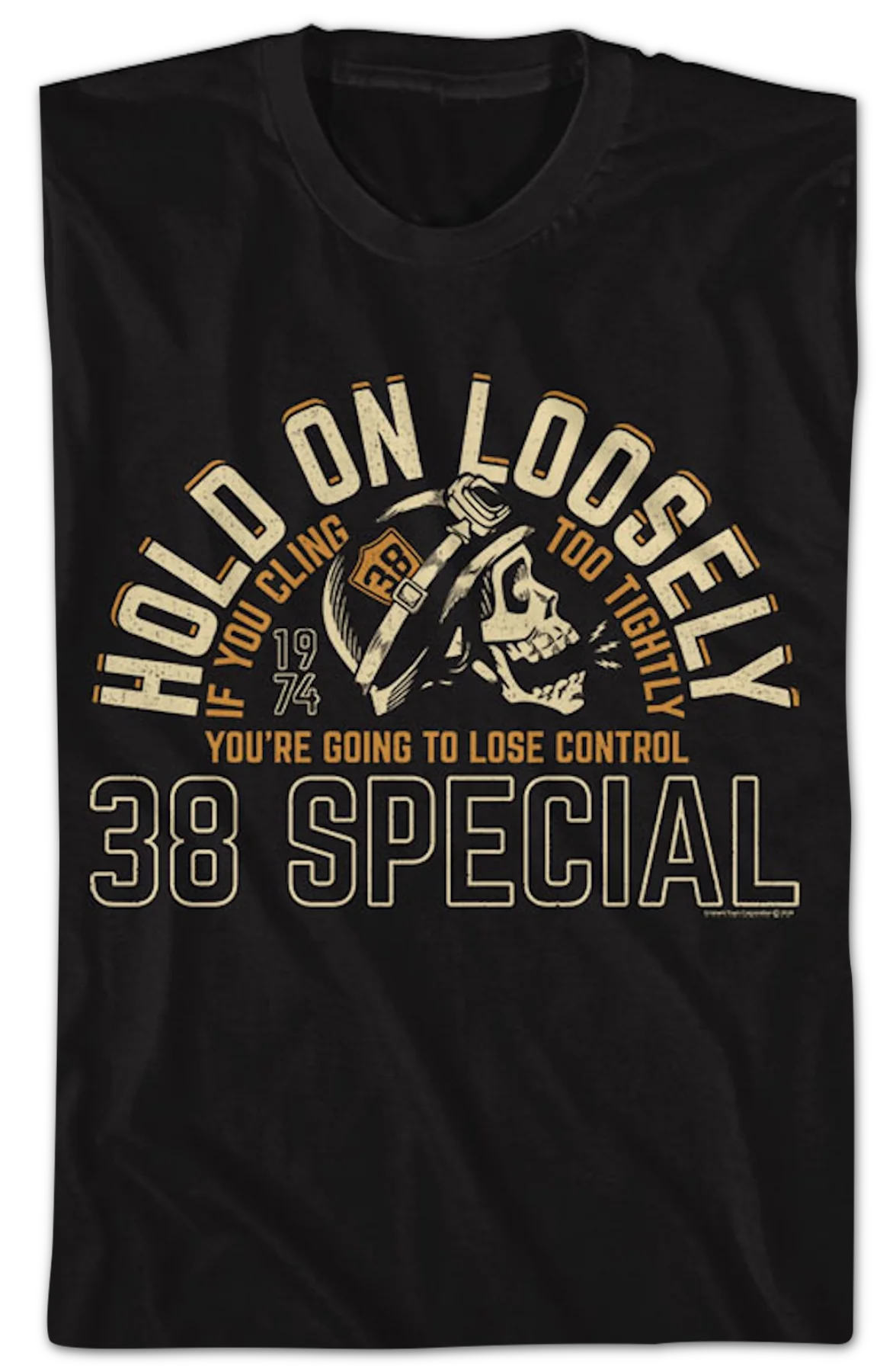 Front & Back Hold On Loosely 38 Special T-Shirt - Image 2
