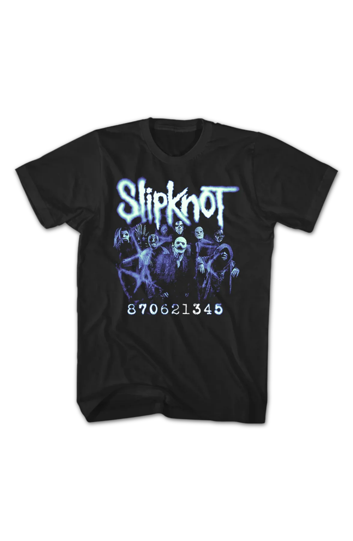 Front & Back Numbers Slipknot T-Shirt - Image 2