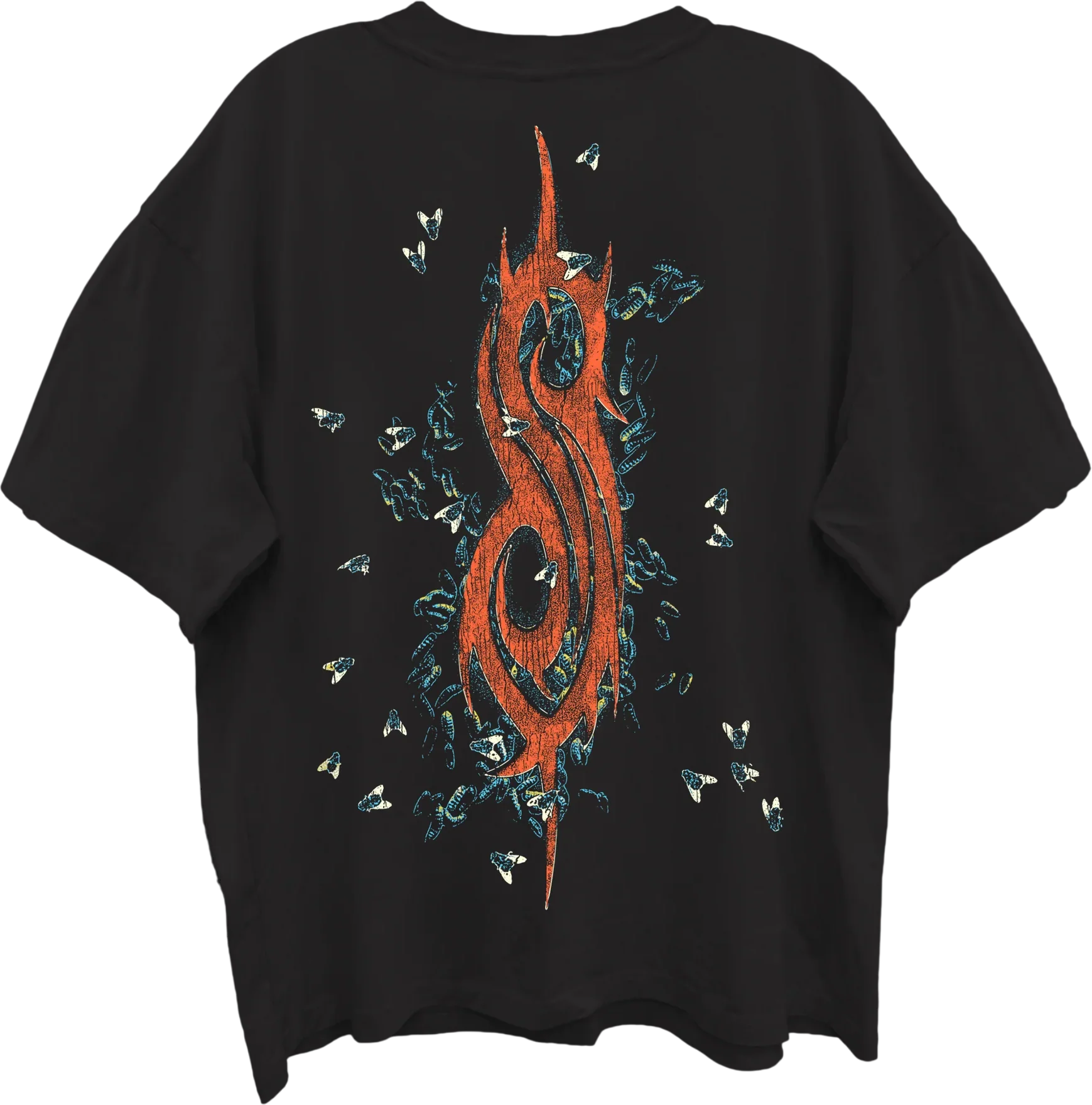 Front & Back Slipknot Oversized T-Shirt - Image 3