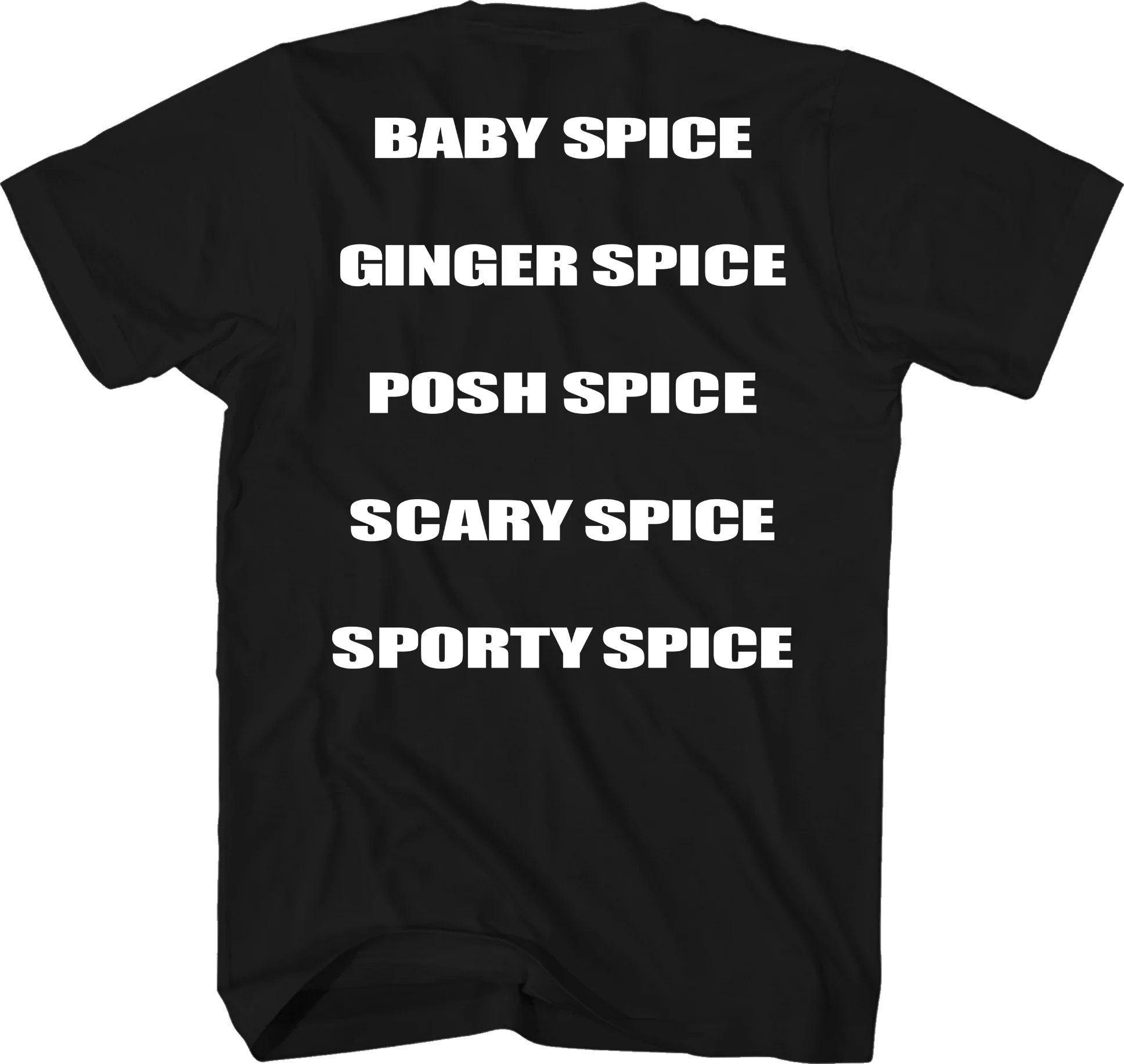 Front & Back Spice Girls T-Shirt - Image 3
