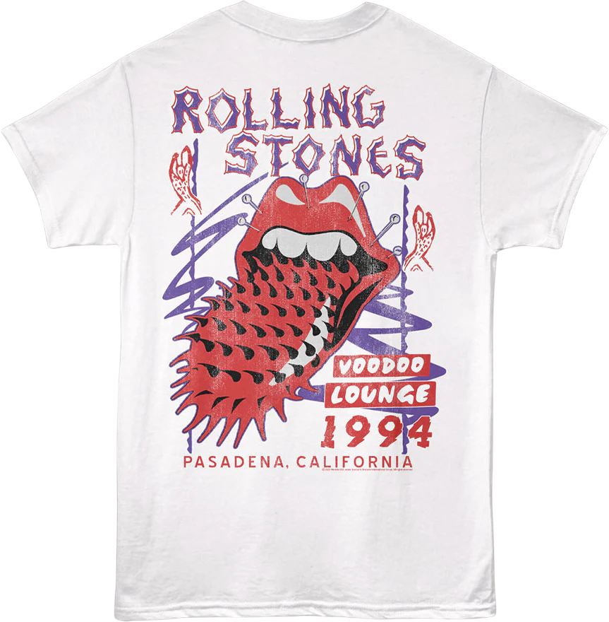 Front & Back Voodoo Lounge 1994 Rolling Stones T-Shirt