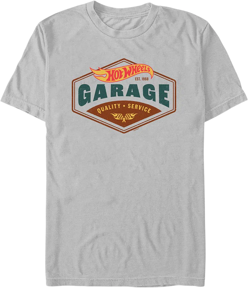 Garage Diamond Logo Hot Wheels T-Shirt