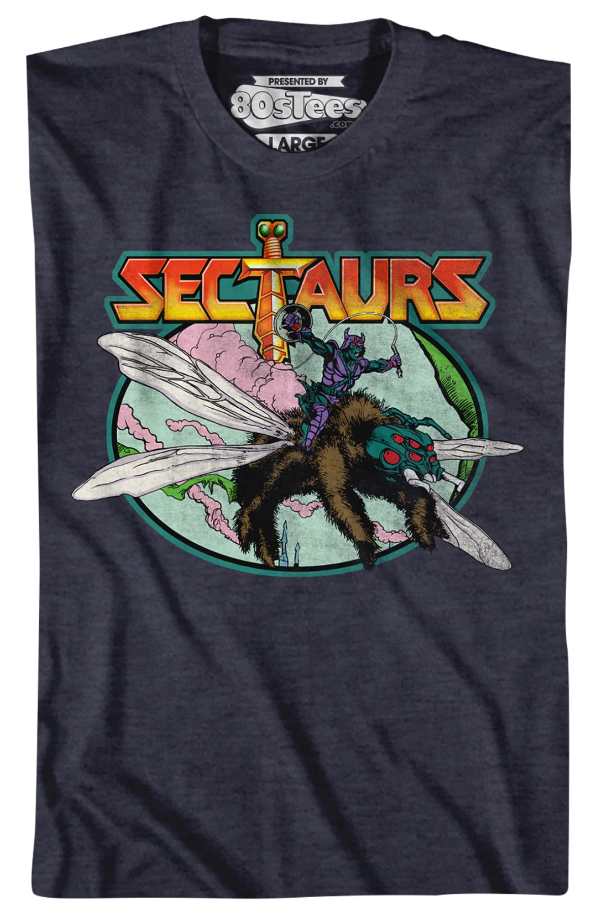 General Spidrax and Spider-Flyer Sectaurs T-Shirt - Image 2