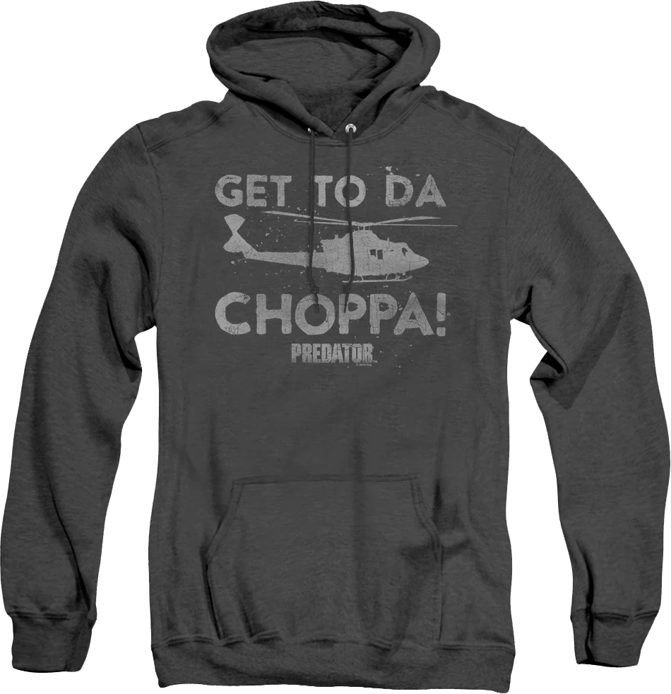 Get To Da Choppa Predator Hoodie