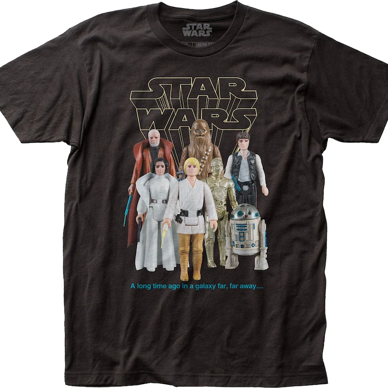 Good Guys Action Figures Star Wars T-Shirt