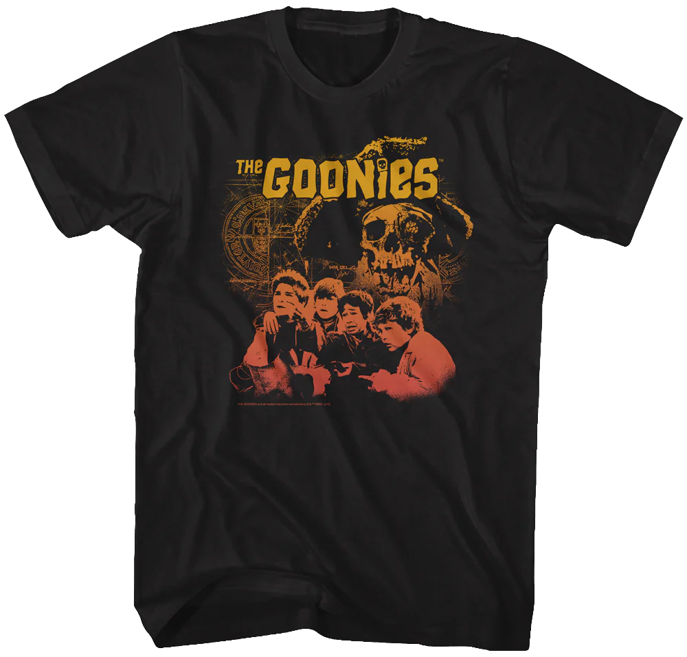 Gradient Collage Goonies T-Shirt