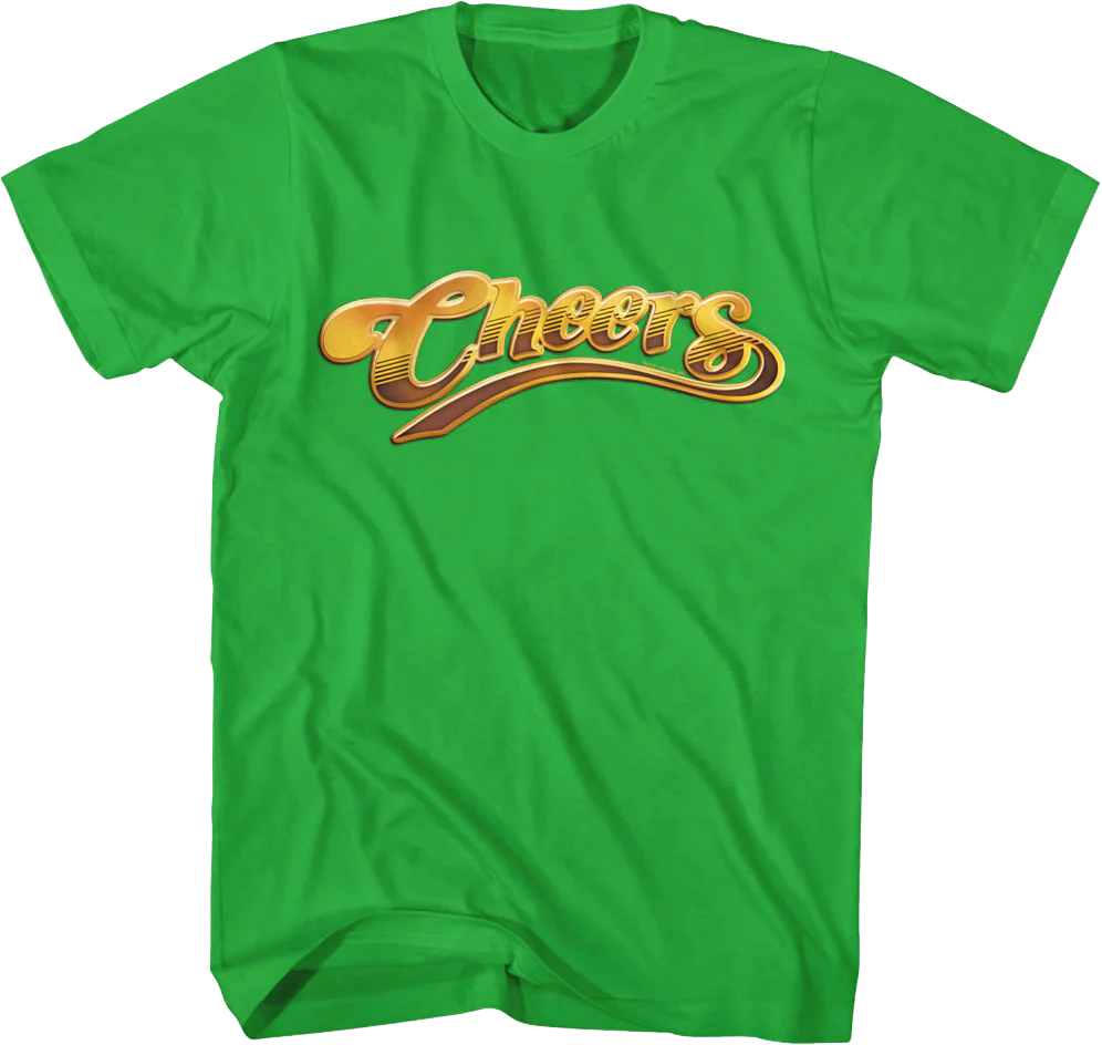 Green Classic Logo Cheers T-Shirt