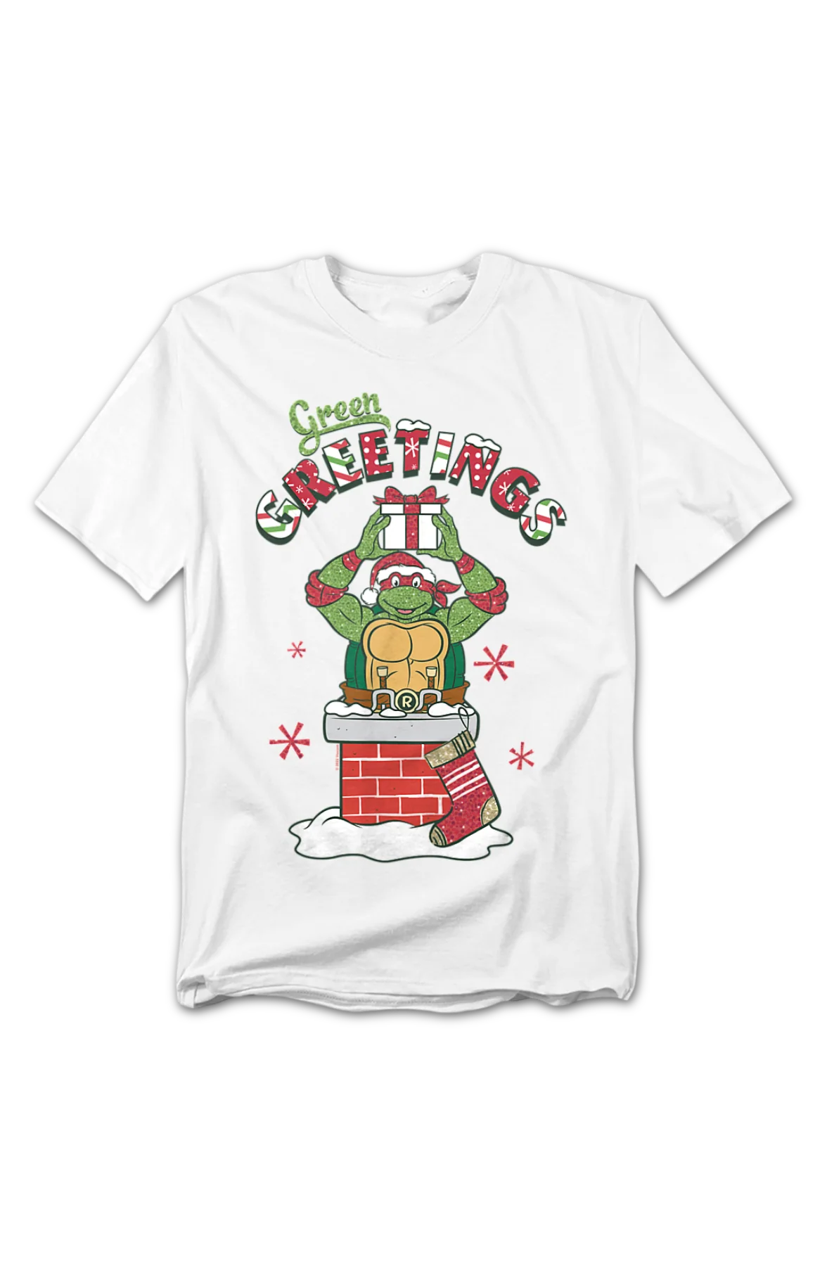 Green Greetings Teenage Mutant Ninja Turtles T-Shirt - Image 2