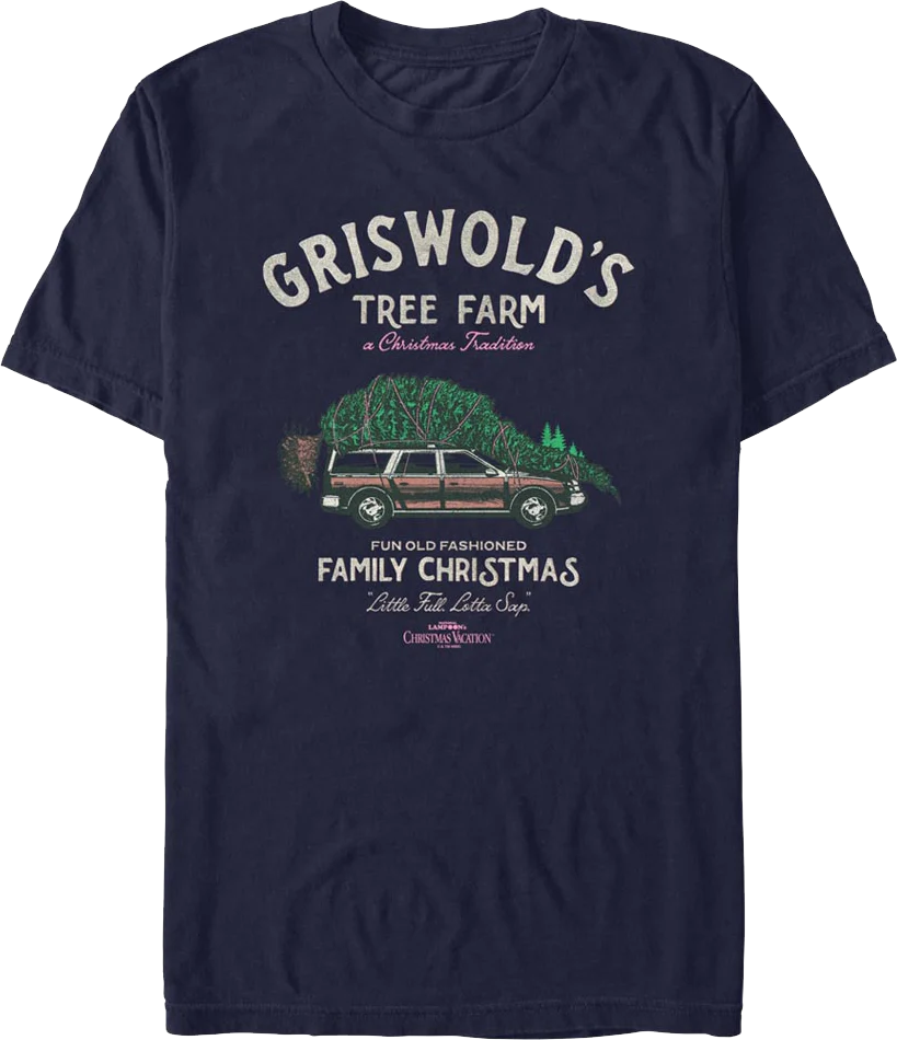 Griswold's Tree Farm Christmas Vacation T-Shirt