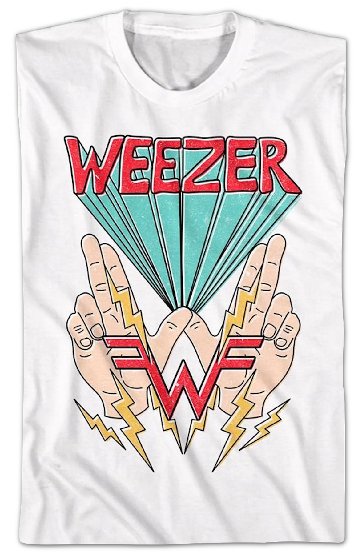 Hands Weezer T-Shirt - Image 2