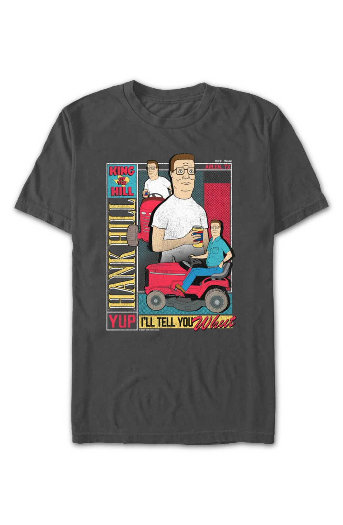 Hank Hill Collage King of the Hill T-Shirt - Image 2