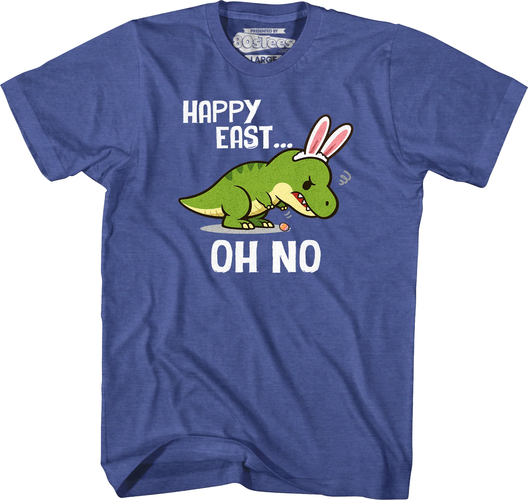 Happy Easter Oh No T-Shirt - Image 5