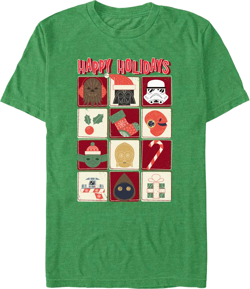Happy Holidays Star Wars T-Shirt