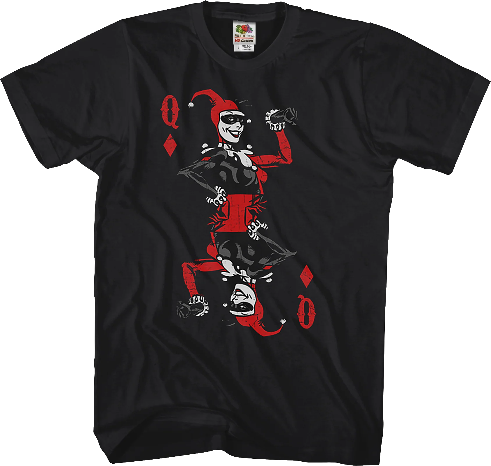 Harley Quinn Playing Card Batman T-Shirt