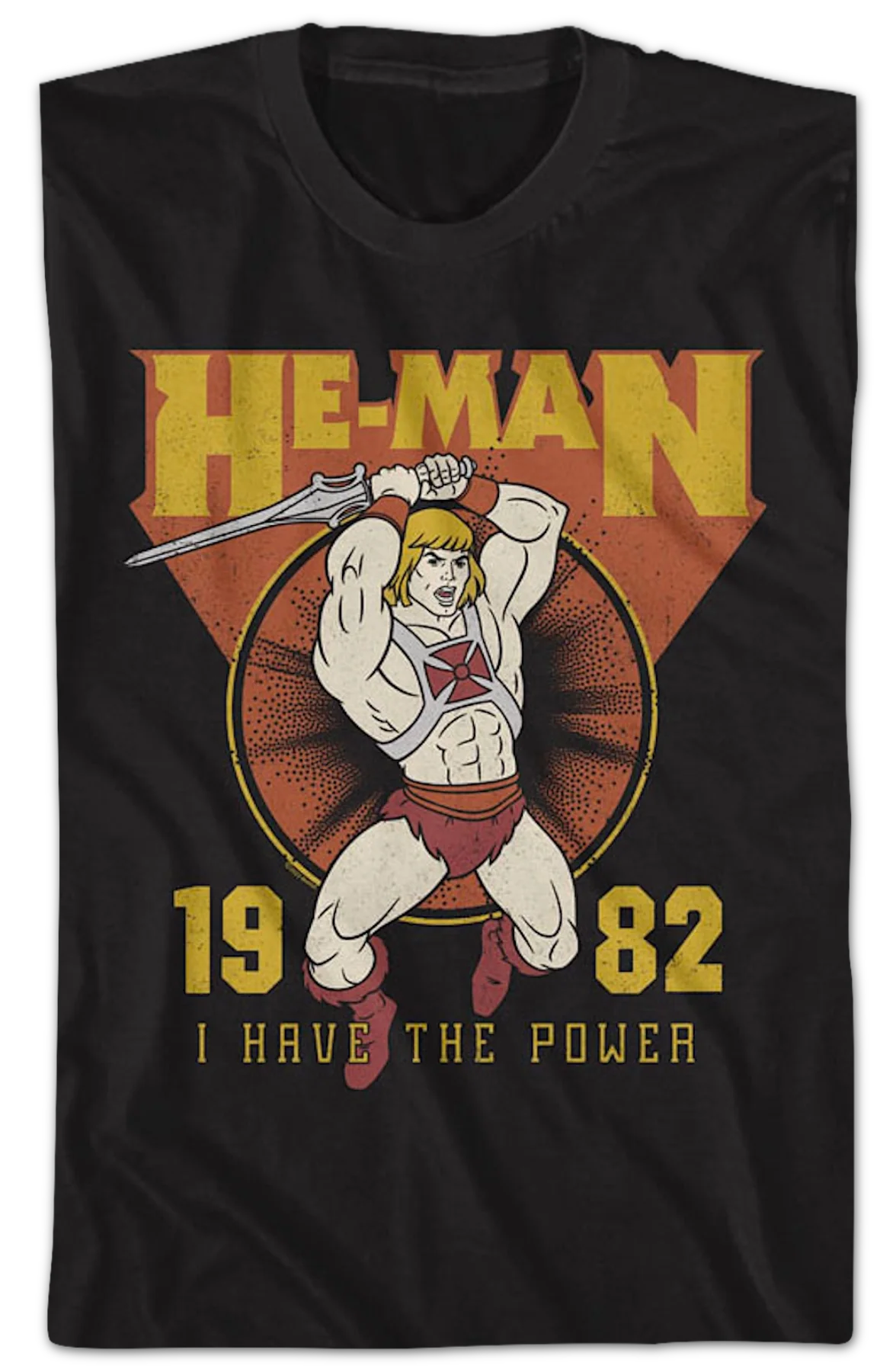 He-Man I Have The Power 1982 Masters of the Universe T-Shirt - Image 2