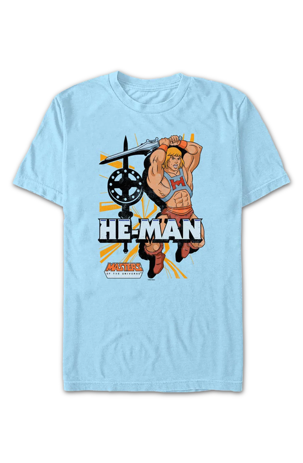He-Man Power Sword Pose Masters Of The Universe T-Shirt - Image 2