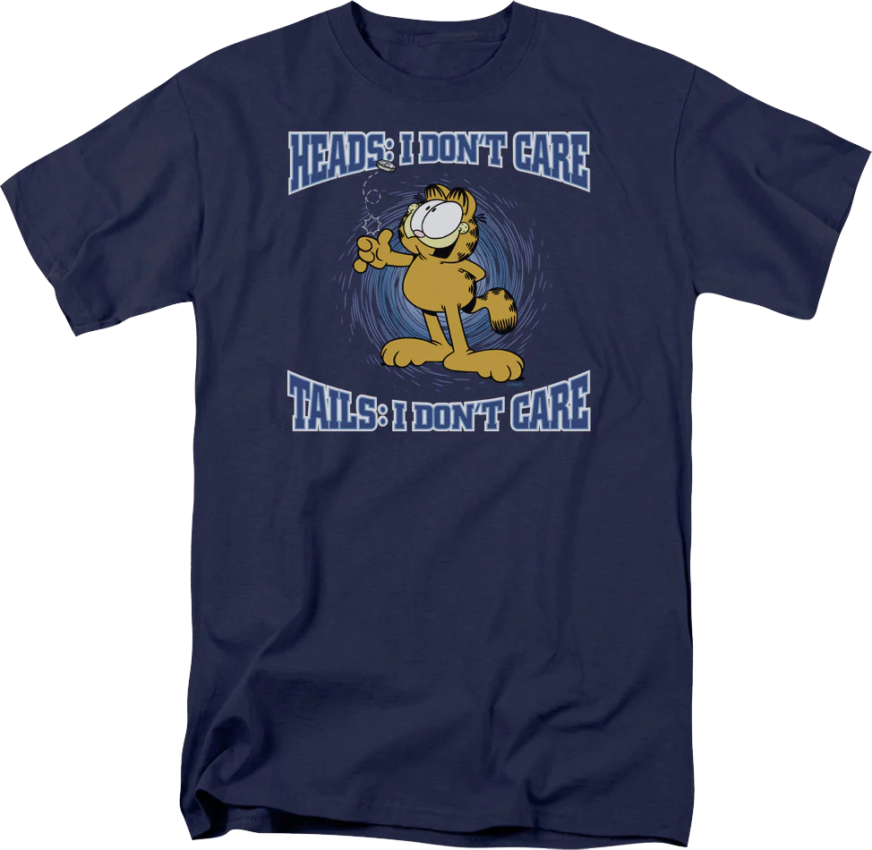 Heads Or Tails Garfield T-Shirt