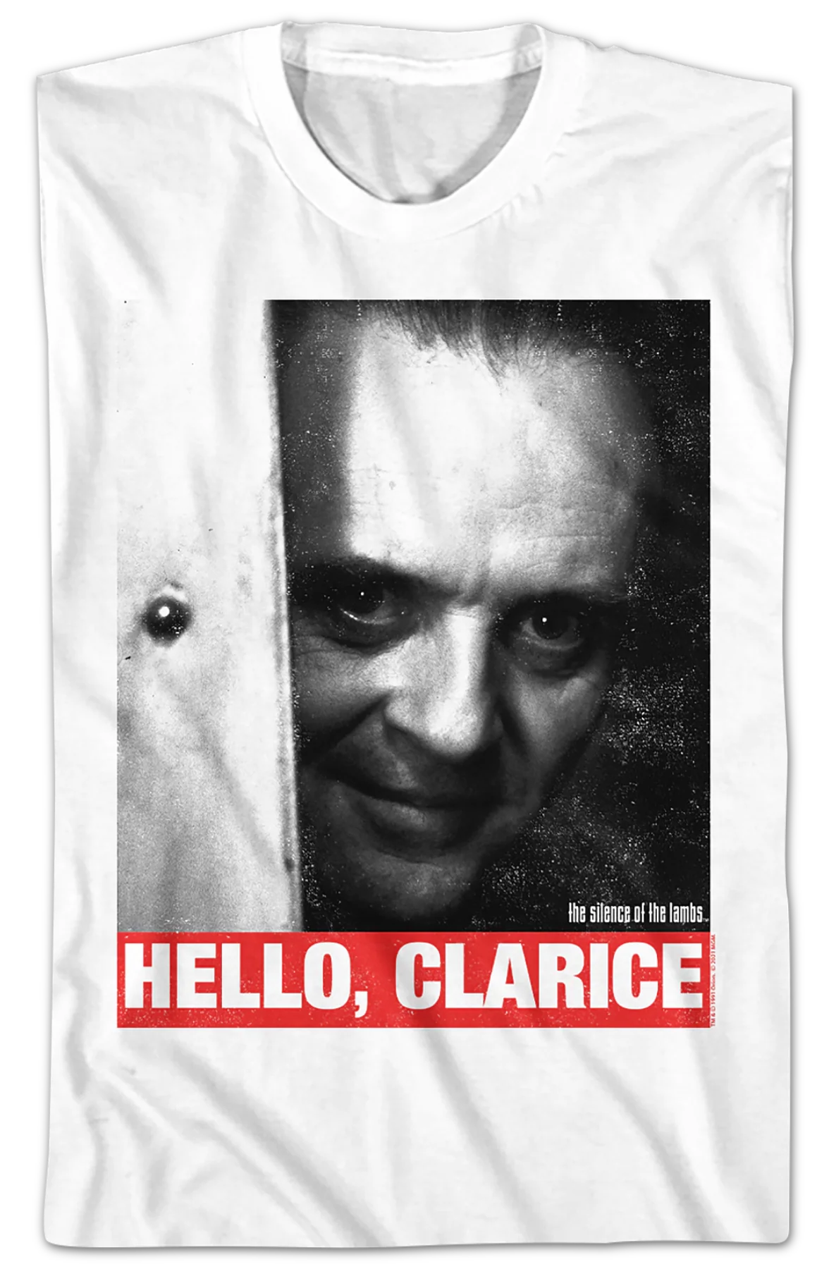Hello Clarice Silence of the Lambs T-Shirt - Image 2