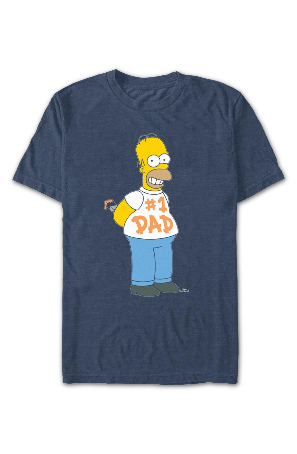 Homer Simpson #1 Dad Simpsons T-Shirt - Image 2