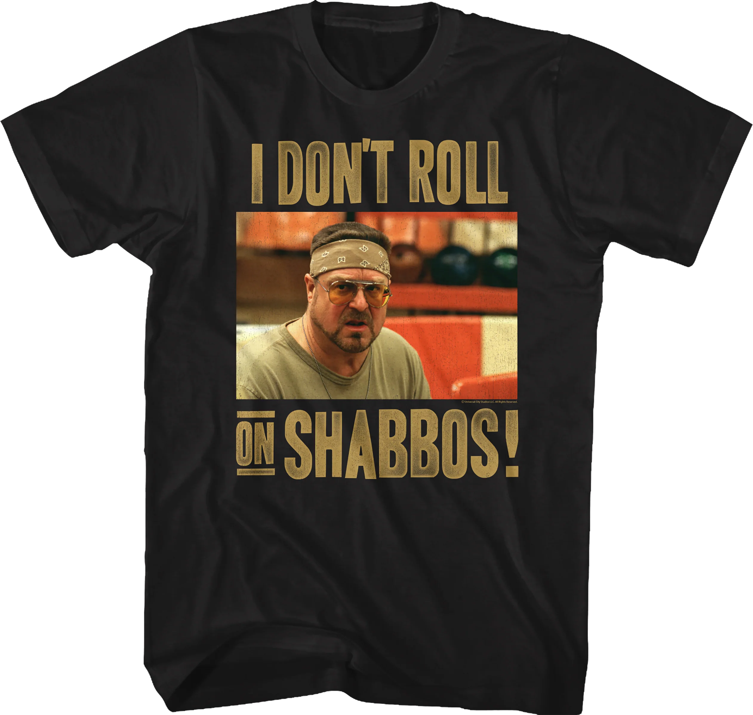 I Don't Roll On Shabbos Big Lebowski T-Shirt