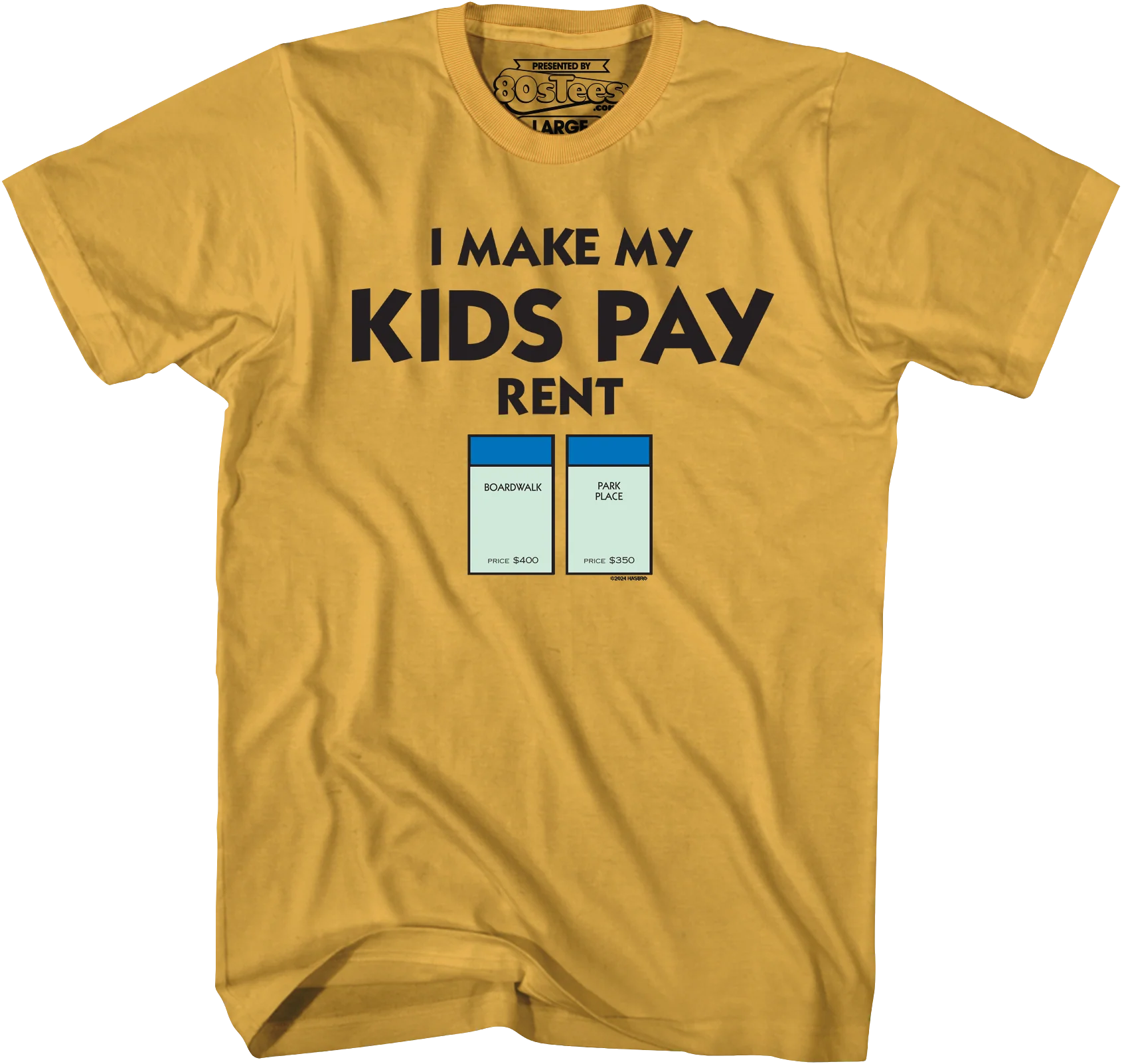 I Make My Kids Pay Rent Monopoly T-Shirt - Image 8