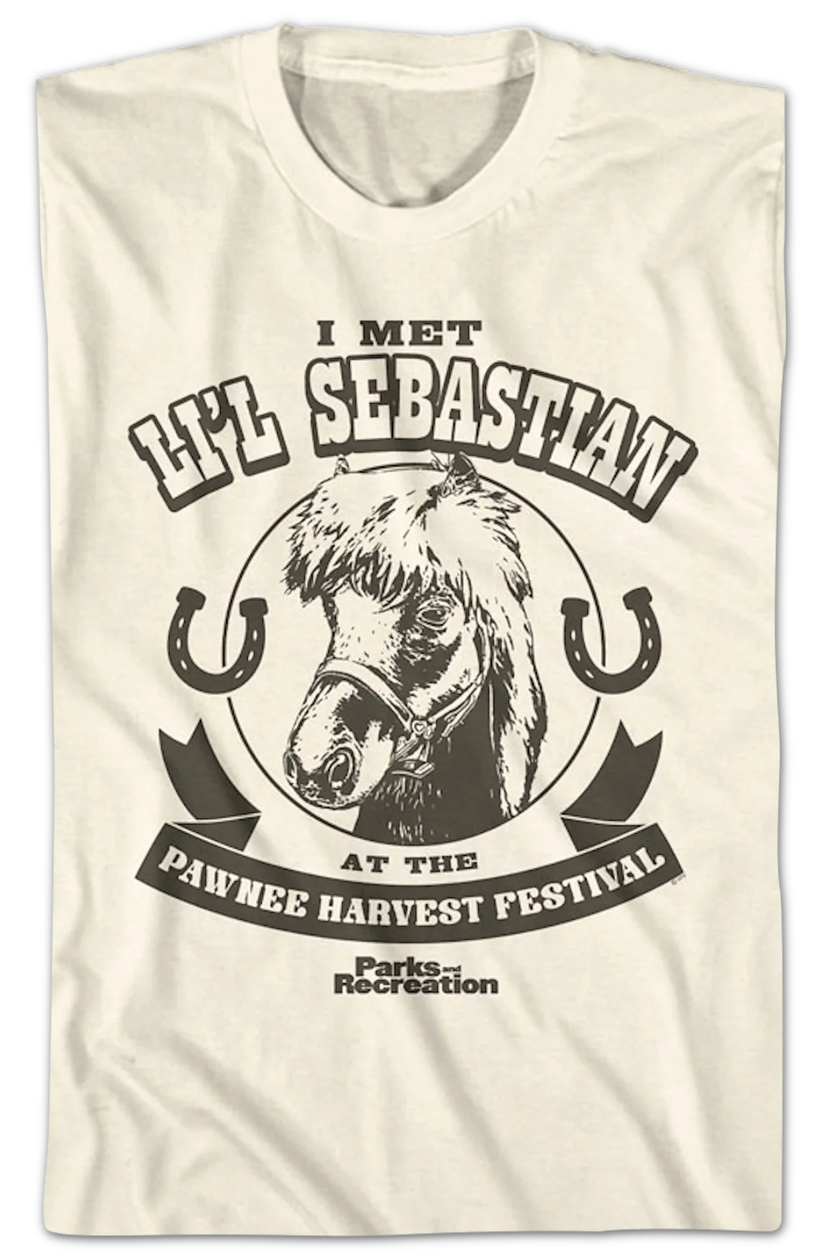 I Met Li'l Sebastian Parks And Recreation T-Shirt - Image 2