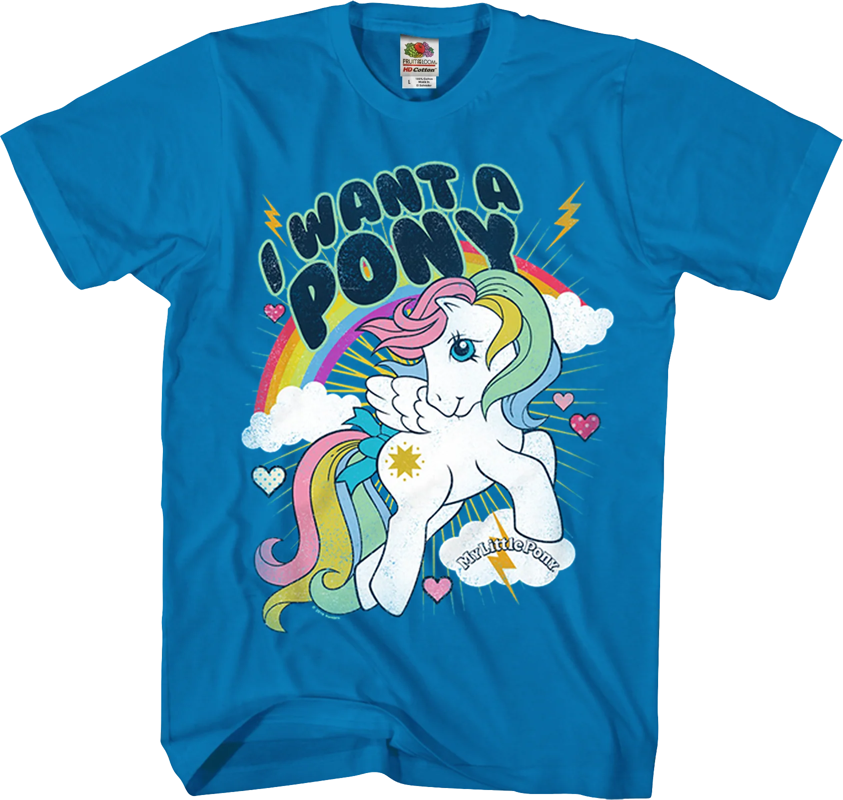 I Want A My Little Pony T-Shirt