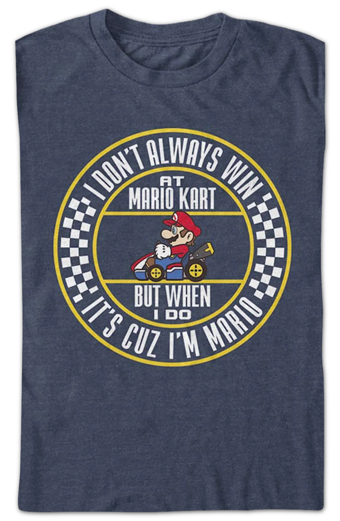 I'm Mario In Mario Kart T-Shirt - Image 2