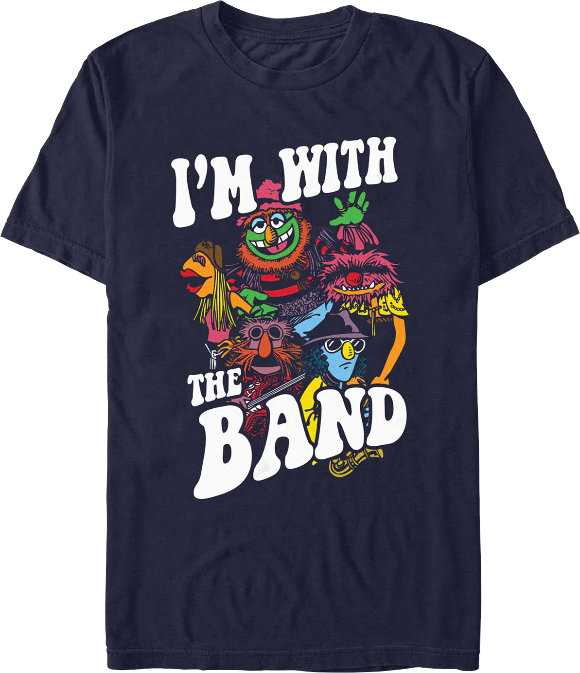 I'm With The Band Muppets T-Shirt