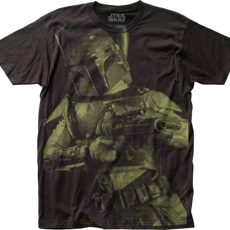 Impact Big Print Boba Fett Star Wars T-Shirt